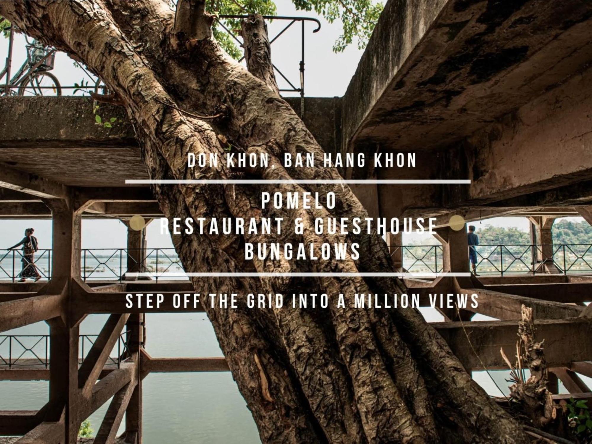 Ban Khon Pomelo Restaurant And Guesthouse - Fishermen & Tammarine Cottages Riverfront - Experience Nature, Culture And Adventure & Tailor-Made Tour מראה חיצוני תמונה